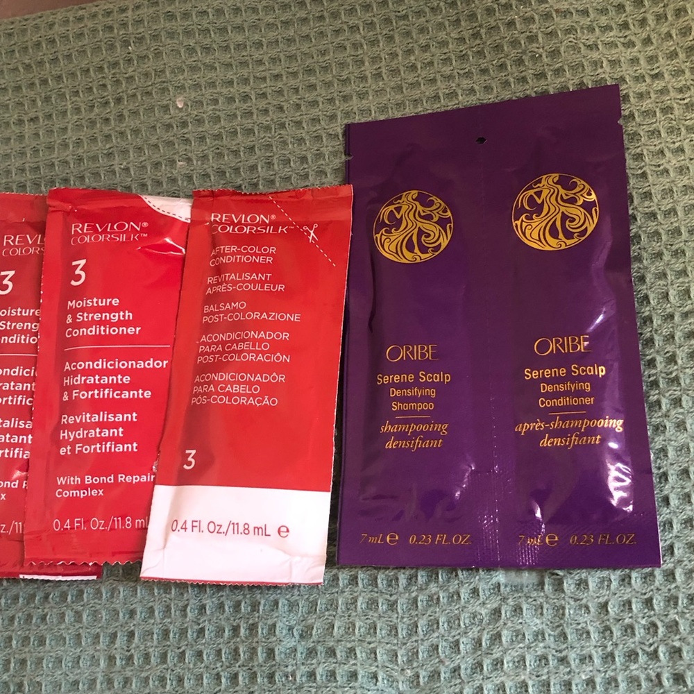Womens Assorted Hair Care Kerastase Oribe Shampoo Revlon Conditioner Bundle of 8 - Picture 4 of 6
